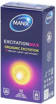 Manix Excitationmax Orgasmic Excitation Kondome (12pcs.)