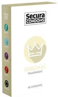 Secura &laquo;Original&raquo; 48 transparente Standard-Kondome (48 Kondome) 48 St