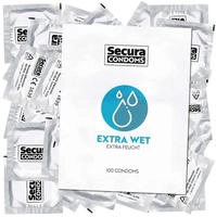 Secura &laquo;Extra Wet&raquo; 100 extra feuchte Kondome f&uuml;r lang anh (100 Kondome) 100 St