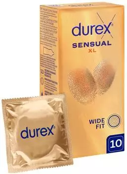 Durex Sensual XL Kondome 10 St.