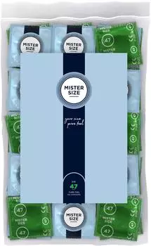 Mister Size Pure Feel Kondome 47 mm 100pcs.