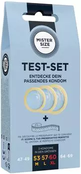 Mister Size Test-Set 3 Stück transparent