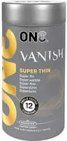 &laquo;Vanish Superthin&raquo; Kondome &ndash; sehr d&uuml;nn 0,055 12 St&uuml;ck, vegan (12 Kondome)...