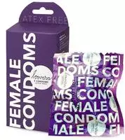 &laquo;Female Condom&raquo; latexfreie Frauenkondome (3 Kondome) 3 St