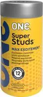 &laquo;Super Studs&raquo; Kondome &ndash; genoppte Oberfl&auml;che, 12 St&uuml;ck, vegan (12 Kondome)...