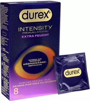 Durex Intensity Extra Feucht Kondome 8 Stk.