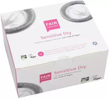 Fair Squared Kondom Sensitive Dry 50 Stk.