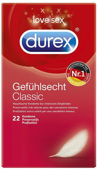 Durex Gefühlsecht Classic (22 Stk.)