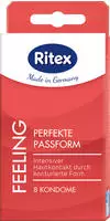 &laquo;Feeling&raquo; Perfekte Passform, konturierte Kondome (8 Kondome) 8 St