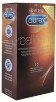 Durex Real Feel - Latexfreie Kondome (10 Stk.) transparent