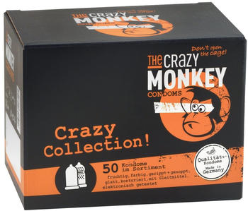 CPR The Crazy Monkey Condoms Crazy Collection (50 Stk.)