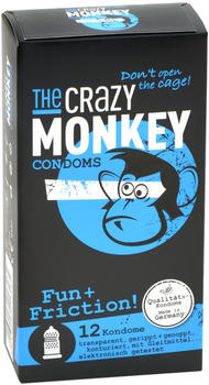 CPR The Crazy Monkey Condoms Fun + Friction (12 Stk.)
