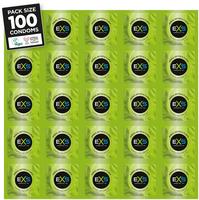 &laquo;Ribbed & Dotted&raquo; Kondome - 100er Pack, gerippt und genoppt (100 Kondome) 100 St