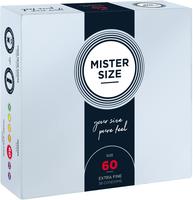 Mister Size Kondome 60 mm, transparent, hauchd&uuml;nn & feucht -