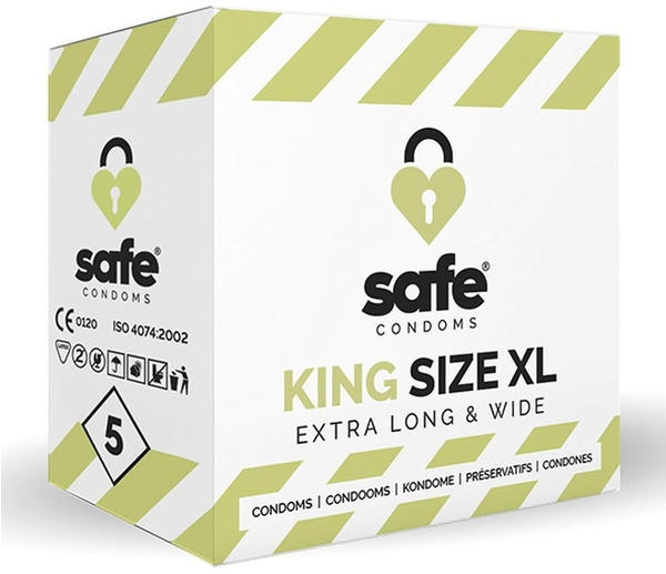 Safe Condoms King Size XL (5 Stk.)