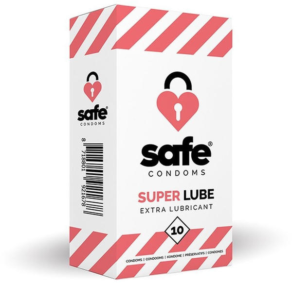 Safe Condoms Super Lube extra feucht (10 Stk.)