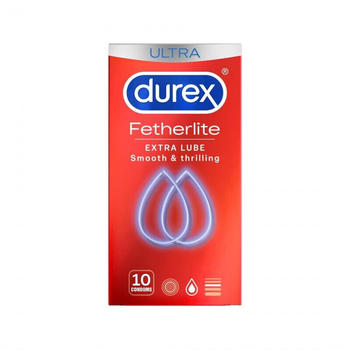 Durex Thin Feel Extra Lube (10 Condoms)