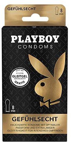 Playboy Condoms Gefühlsecht (8 Stk)