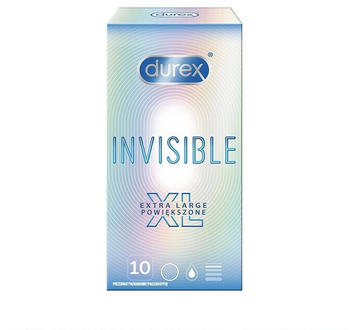 Durex Invisible Extra Large (10 Stk.)