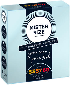 Mister Size Probierpackung 53-57-60