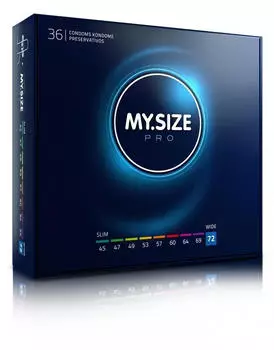 MY.SIZE 72 mm (36Stk.)