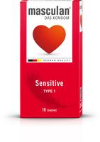 &laquo;Typ 1 Sensitive&raquo; rosa, 53 mm, extra d&uuml;nn, silikonbefeuchtet (10 Kondome) 10 St