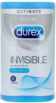 Durex Invisible Extra dünn (6 Stk)