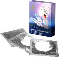 &laquo;Thin&raquo; extrad&uuml;nne Kondome f&uuml;r ein besonders intimes Gef&uuml;hl (3 Kondome) 3 St