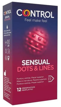 Control Sensual Dots & Lines (12 pcs.)
