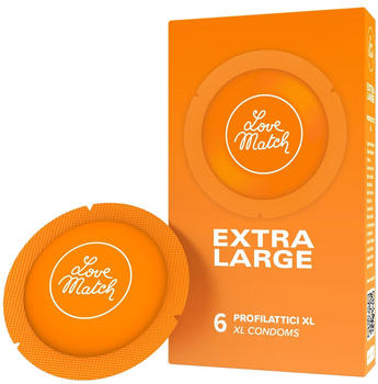 Love Match Extra Large (6 condoms)