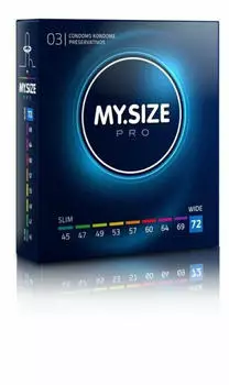 MY.SIZE 72 mm (3 Stk.)