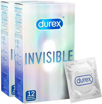 Durex Invisible Extra Dünn (2 x 12 Stk.)