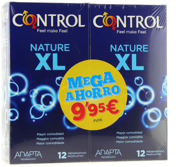 Control Nature XL (2 x 12 pcs.)