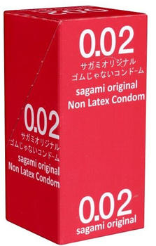 Sagami Original 0.02 Kondome latexfrei (12 Stk.)