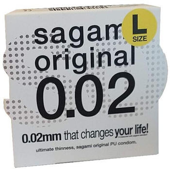 Sagami Original L-Size Kondom latexfrei (1 Stk.)