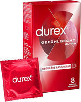 PZN-DE 18304166, Reckitt Benckiser Durex Gef&uuml;hlsecht Ultra Kondome, 8 St,