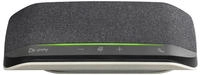 HP Poly Sync 10 USB-A USB-C Freisprecheinrichtung - PC - Silber - 0,715 m - IP64 -