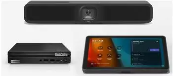 Logitech Einstiegsl&ouml;sung f&uuml;r kleine R&auml;ume f&uuml;r Microsoft Teams-R&auml;ume unter Windows (TAPMUP2MSTENT)