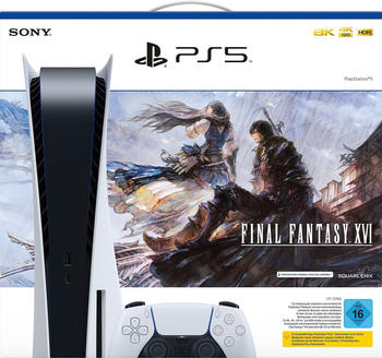 Sony PlayStation 5 (PS5) Standard Edition + Final Fantasy XVI