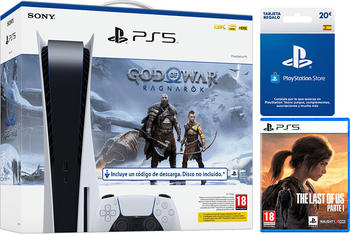 Sony PlayStation 5 (PS5) + The Last of Us Part I + Gift Card 20€