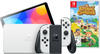 Nintendo Switch (OLED-Modell) weiß + Animal Crossing: New Horizons