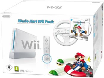 Nintendo Wii Mario Kart Wii Pack weiß