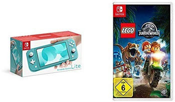 Nintendo Switch Lite türkis + LEGO Jurassic World