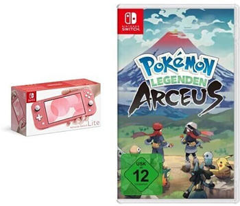 Nintendo Switch Lite koralle + Pokémon-Legenden: Arceus