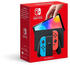 Nintendo Switch (OLED-Modell) neon-blau/neon-rot + Mario Kart 8: Deluxe + Booster-Streckenpass