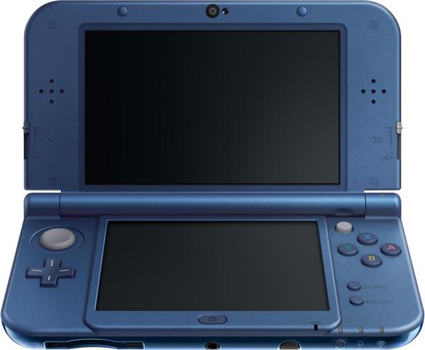 Nintendo New 3DS XL metallic blau