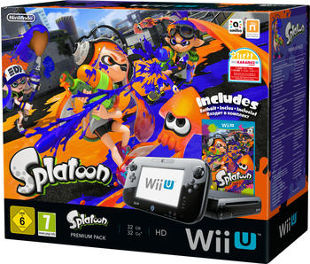 Nintendo Wii U Splatoon Premium Pack