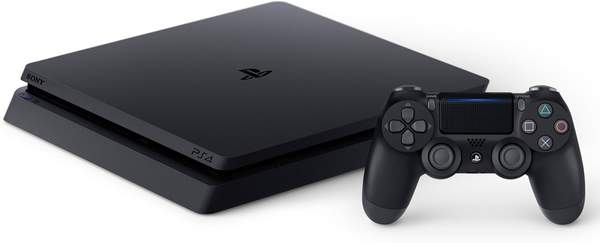Sony PlayStation 4 (PS4) Slim 500GB schwarz <span class