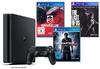Sony PlayStation 4 (PS4) Slim 1TB + DriveClub + Uncharted 4: A Thief's End + The Last of Us: Remastered