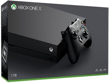 Microsoft Xbox One X 1TB schwarz